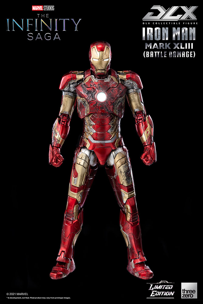 DLX Iron Man Mark 43 (Battle Damage)