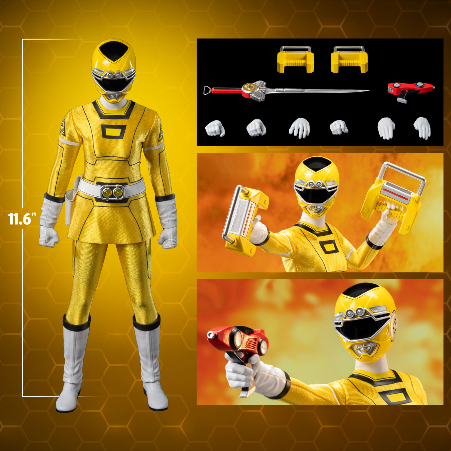 Yellow Turbo Power Ranger