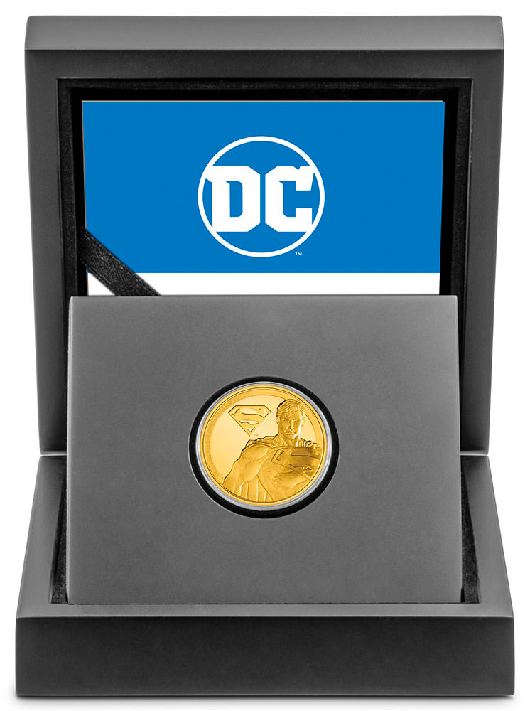 Superman Classic 1/4oz Gold Coin