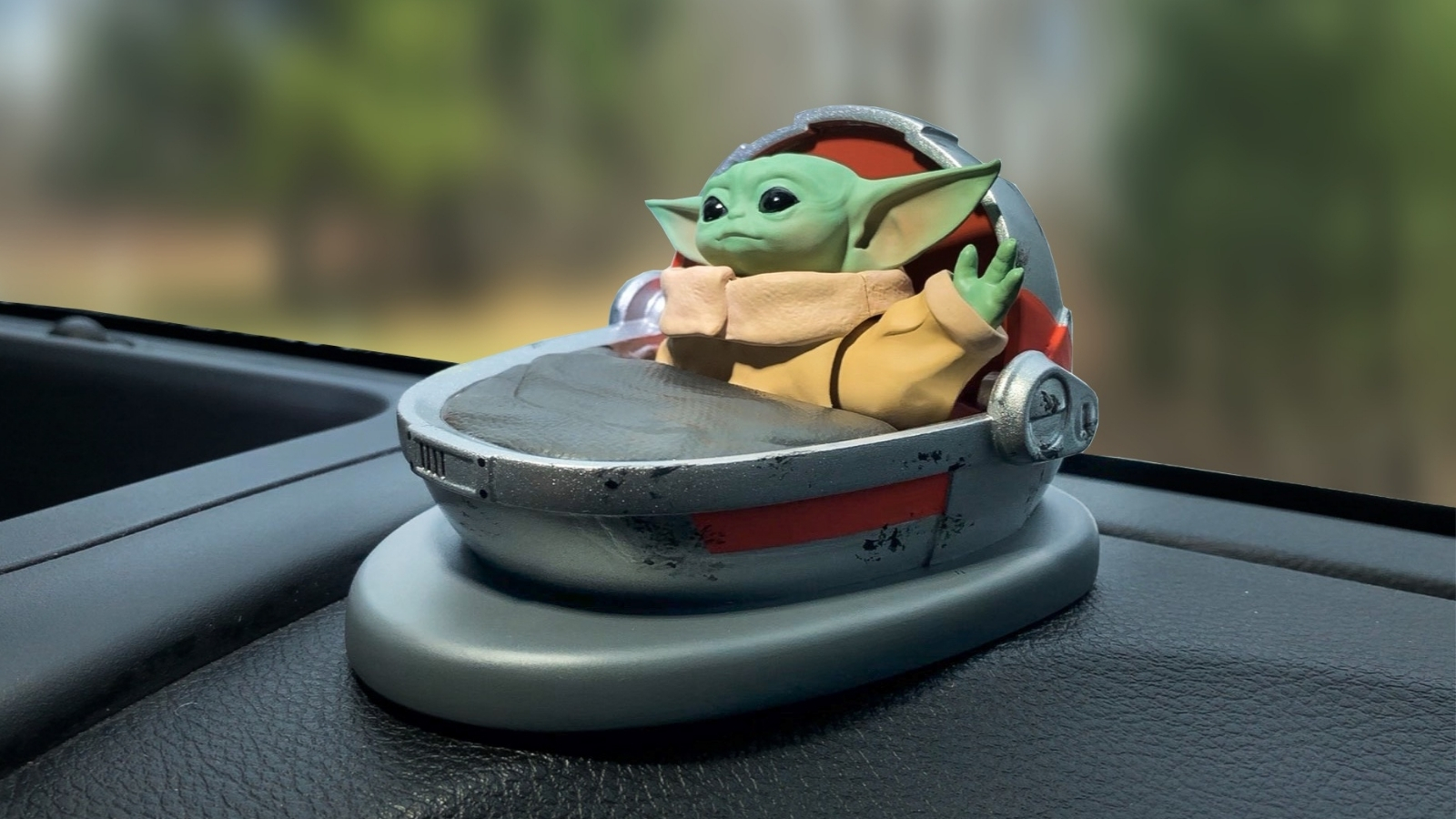 The Child (Grogu) Solar Powered Dashboard Waver