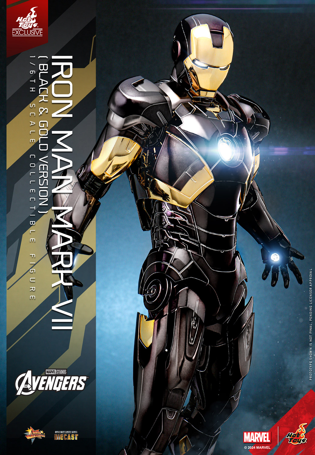 Iron Man Mark VII (Black & Gold Version)