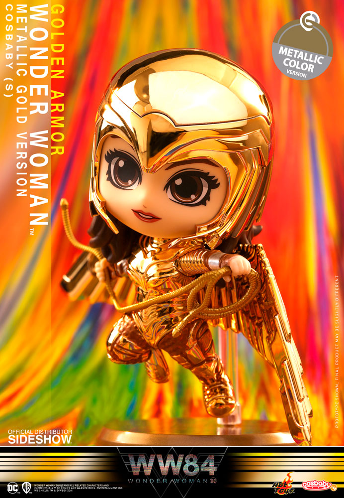 Golden Armor Wonder Woman (Metallic Gold Version)
