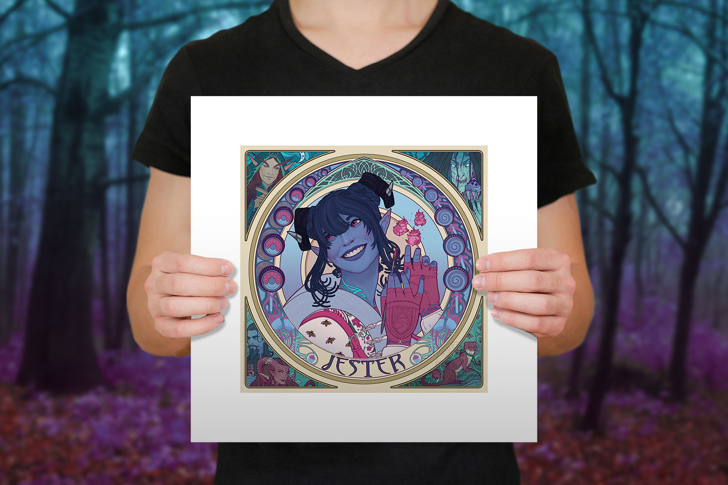 Mighty Nein Portrait Series: Jester