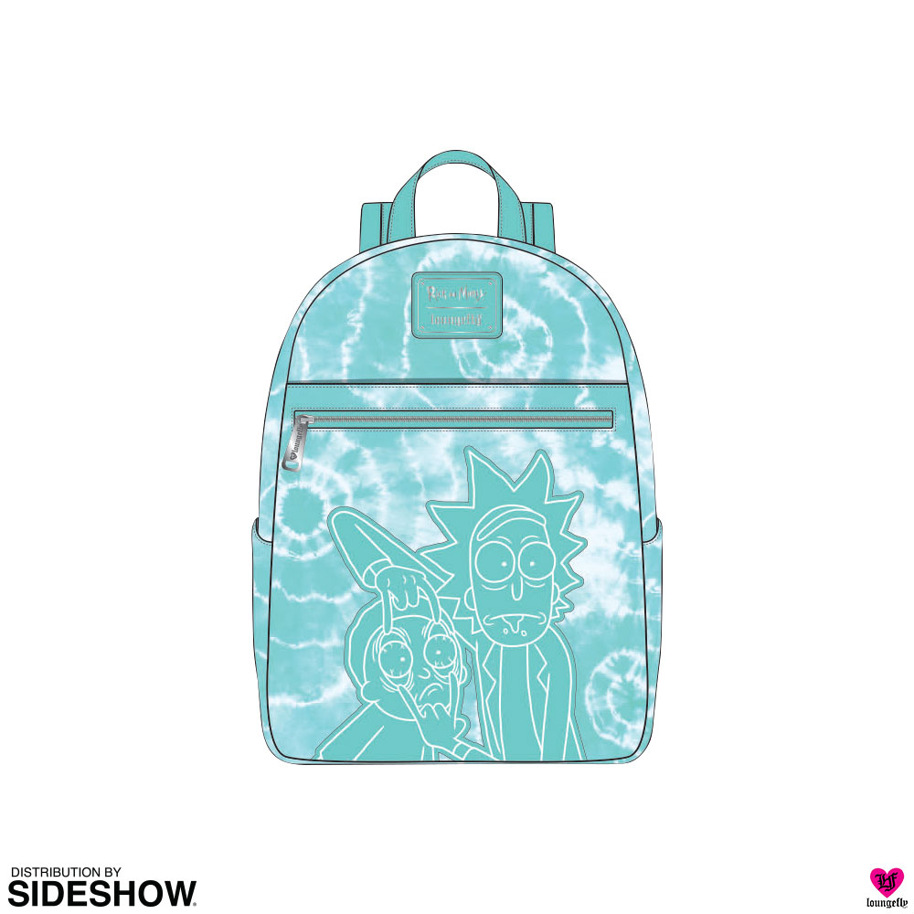 Rick and Morty Tie-Dye Mini Backpack