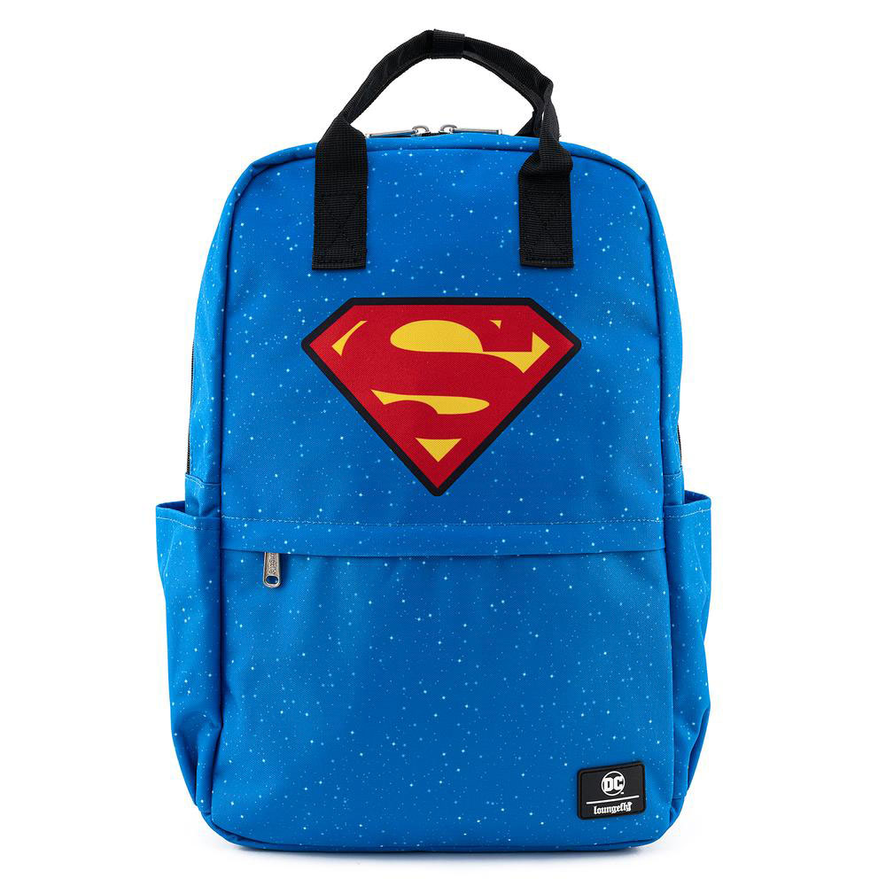 Superman Shield and Stars Backpack