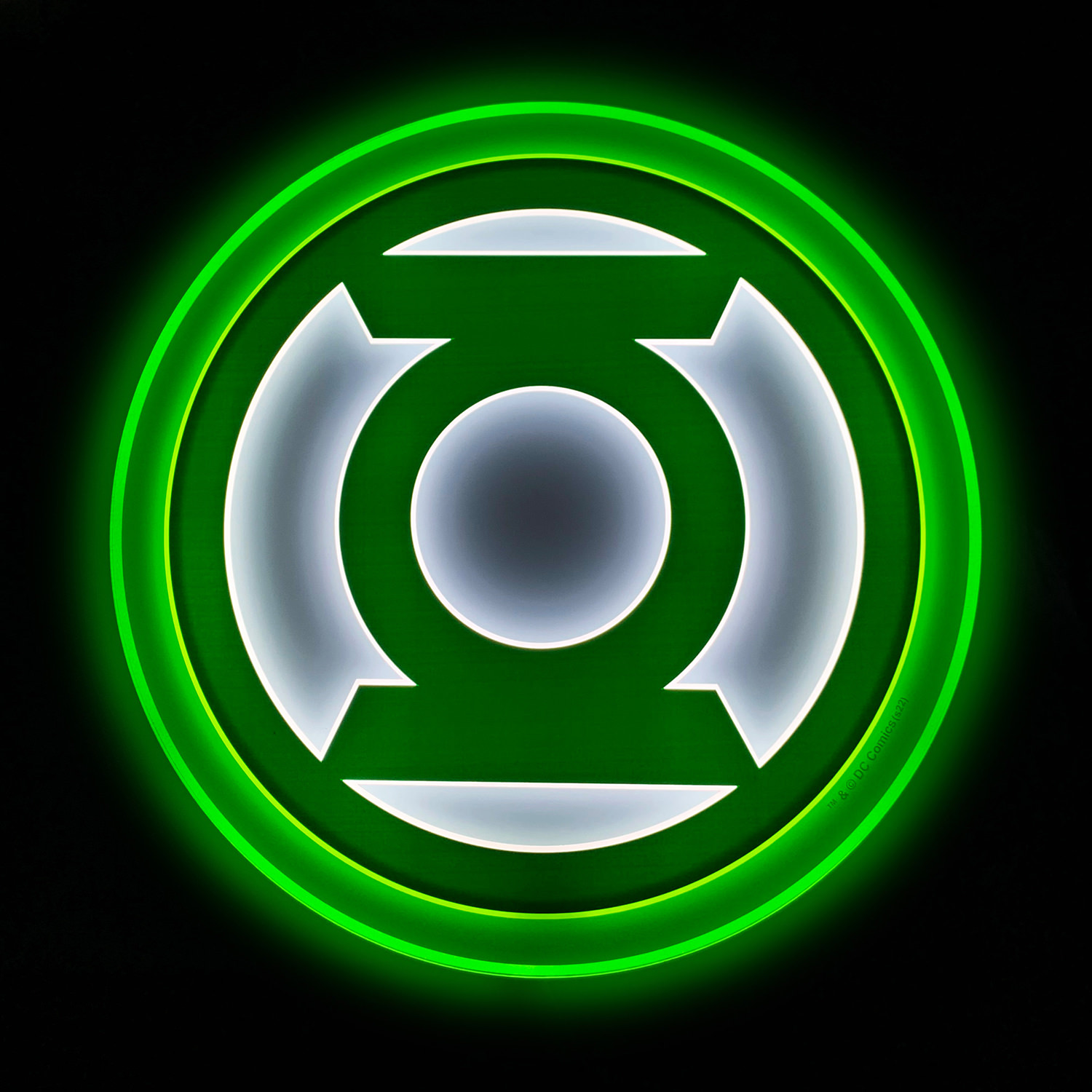 Green Lantern LED Logo Light (Large)