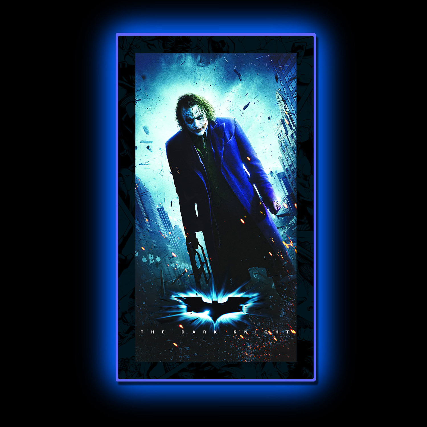 The Dark Knight Joker (04) LED Mini-Poster Light