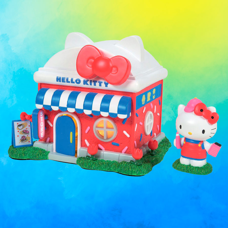 Hello Kitty’s Store Light Up Village