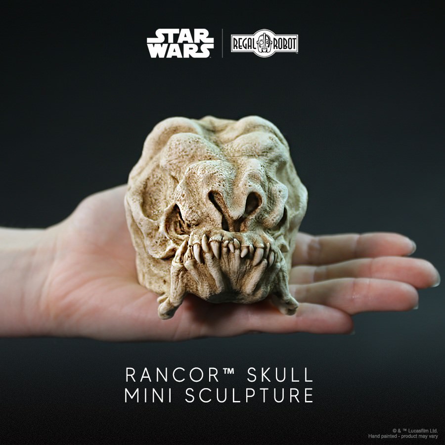 Rancor Skull Mini Sculpture