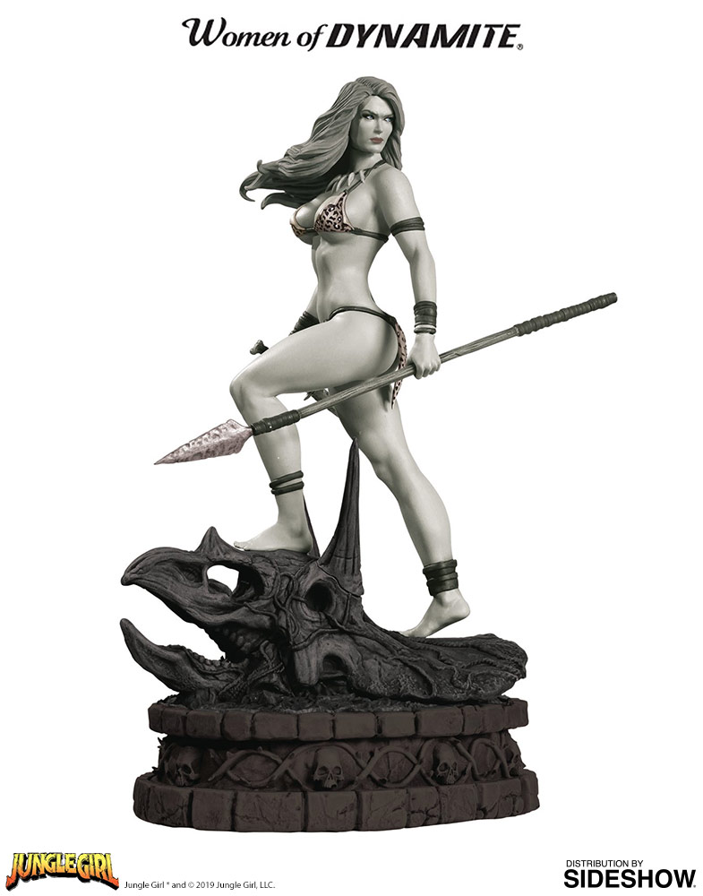 Jungle Girl Black & White