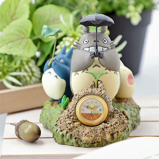 Totoro Dondoko Dance Desk Clock
