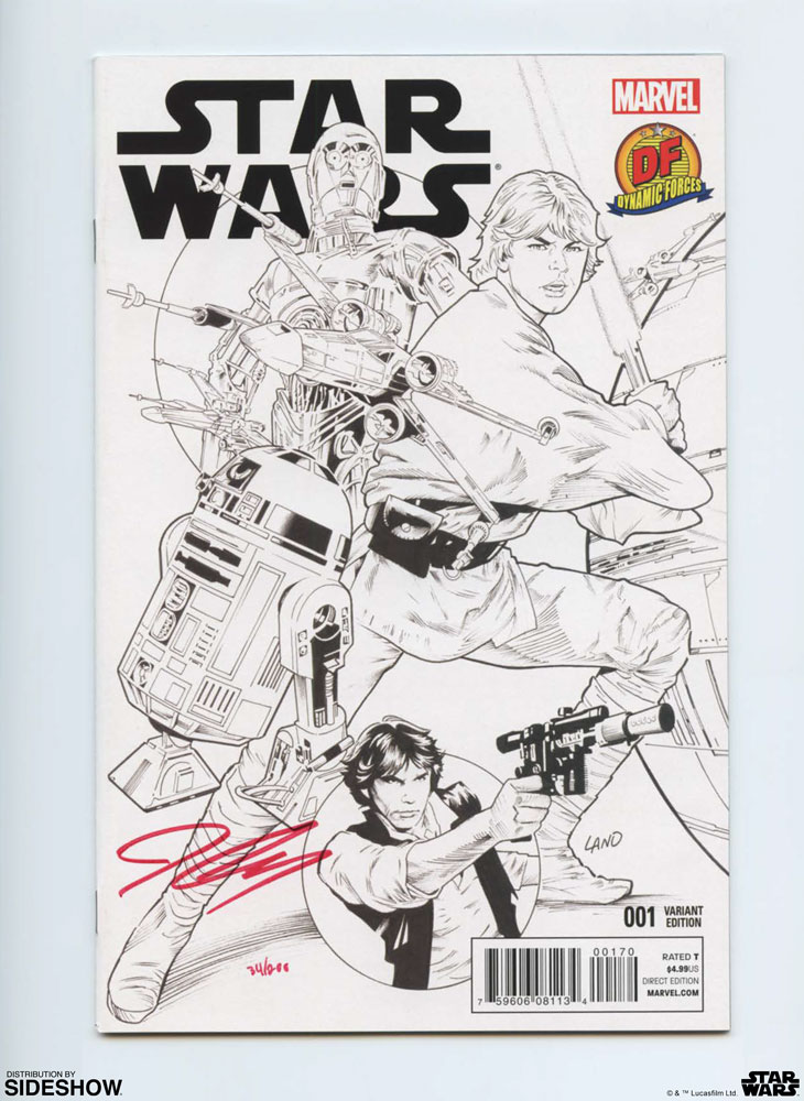 Star Wars #1 B&W Variant