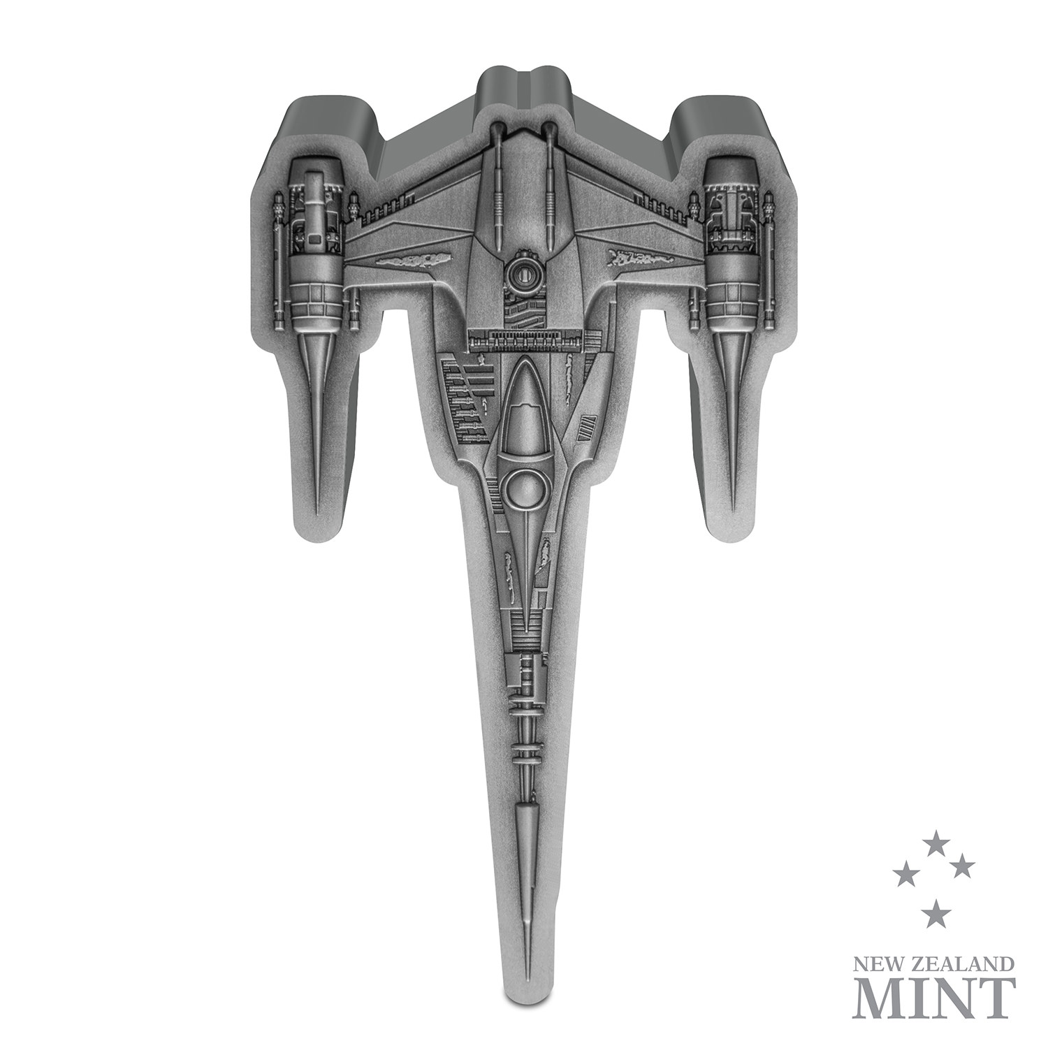 The Mandalorian's N-1 Starfighter 3oz Silver Coin