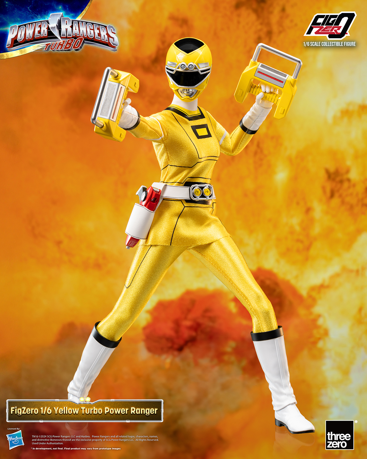 Yellow Turbo Power Ranger