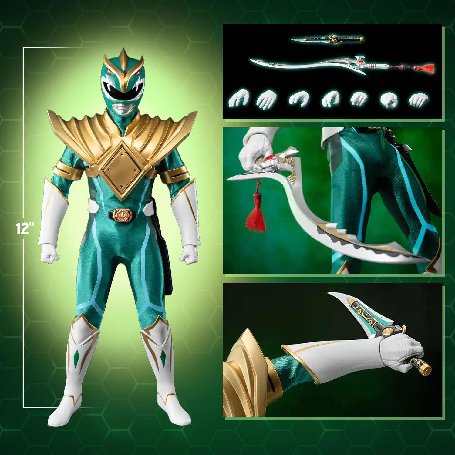 Green Power Ranger (Matt Cook) Chaos Energy Version