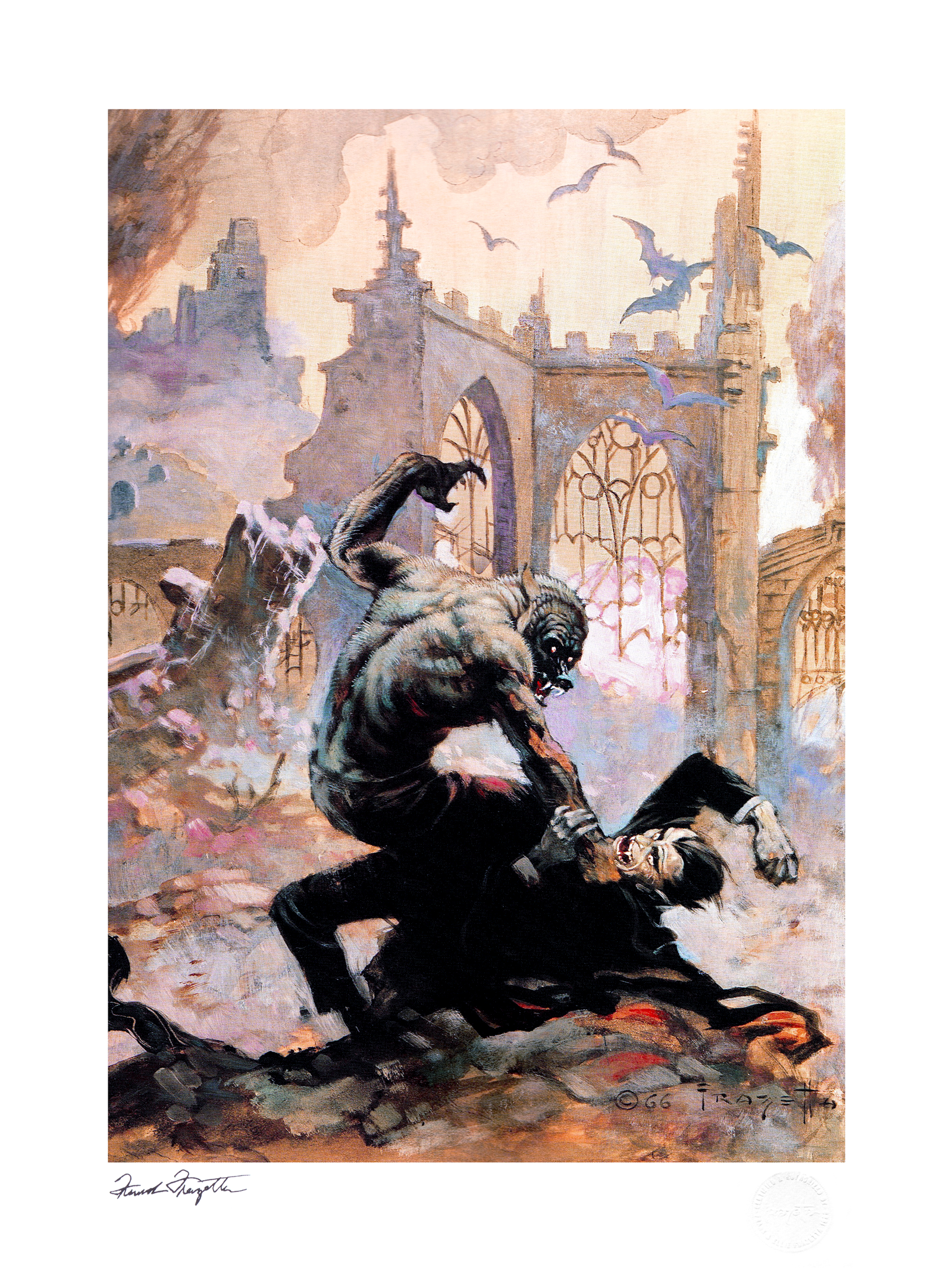 Werewolf and Dracula