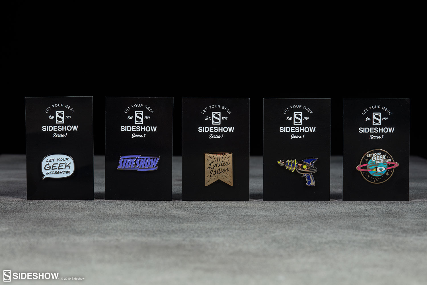 Sideshow Series 1 Pins