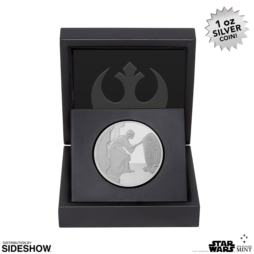 Princess Leia Organa Silver Coin