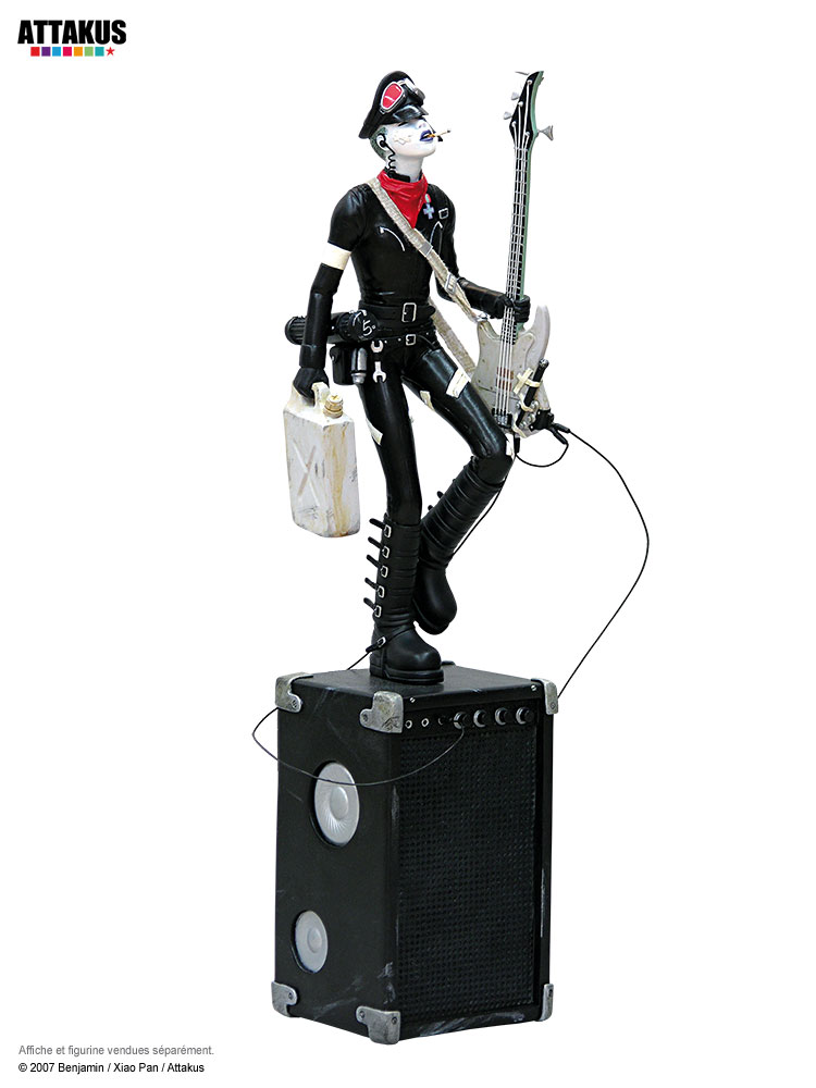 Lucy Playing Bass Guitar