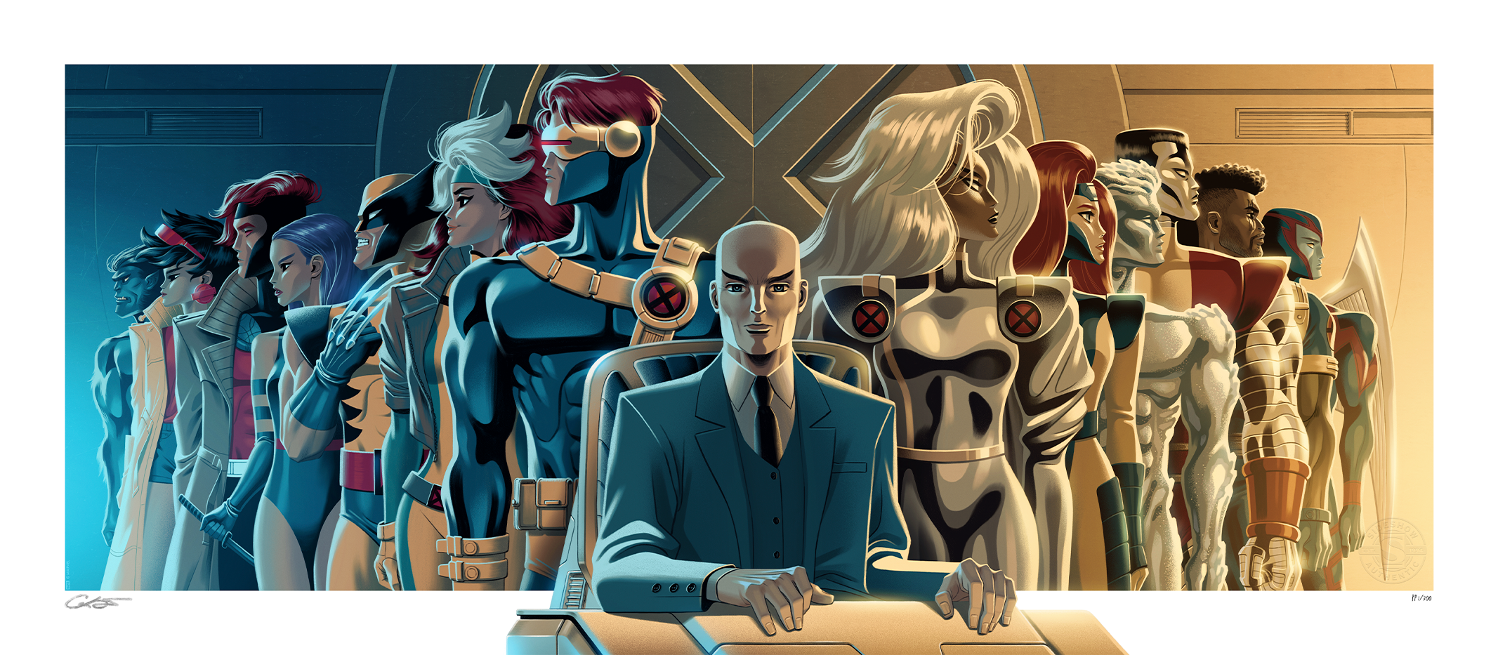Charles Xavier and the X-Men