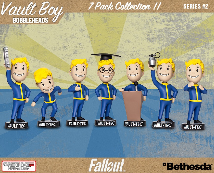 Vault Boy 111 Bobbleheads 7 Pack