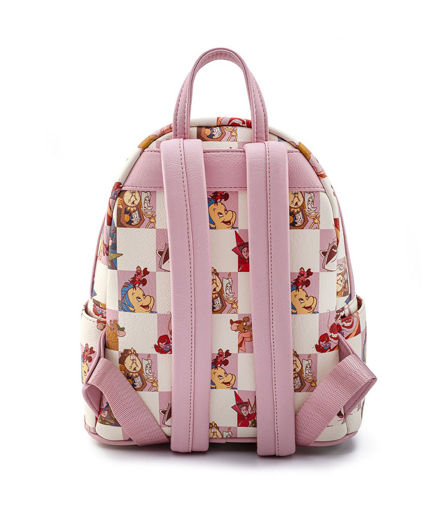 Disney BFF Character Rose Checker Mini Backpack