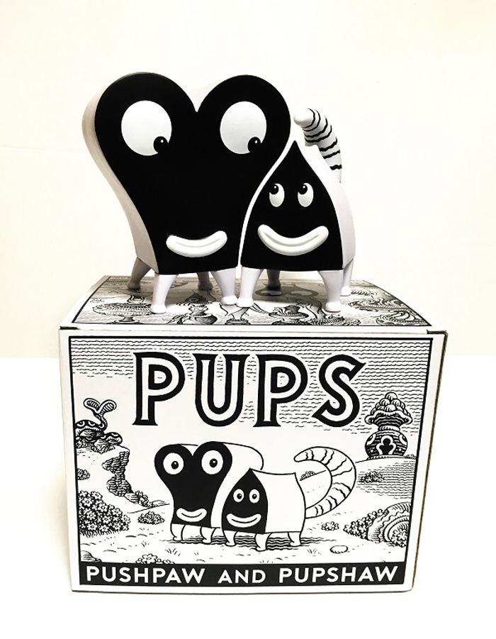 Pupshaw and Pushpaw (Black and White Edition)
