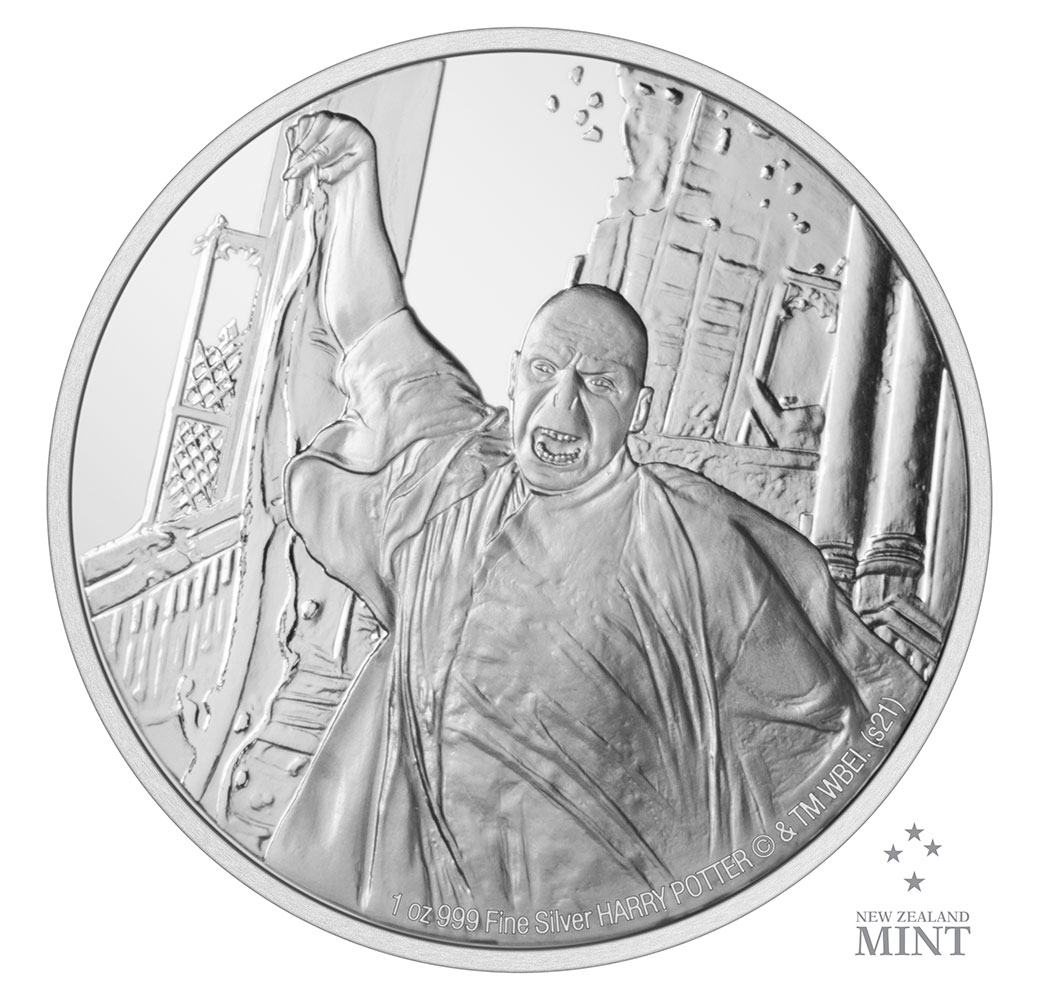 Lord Voldemort 1oz Silver Coin