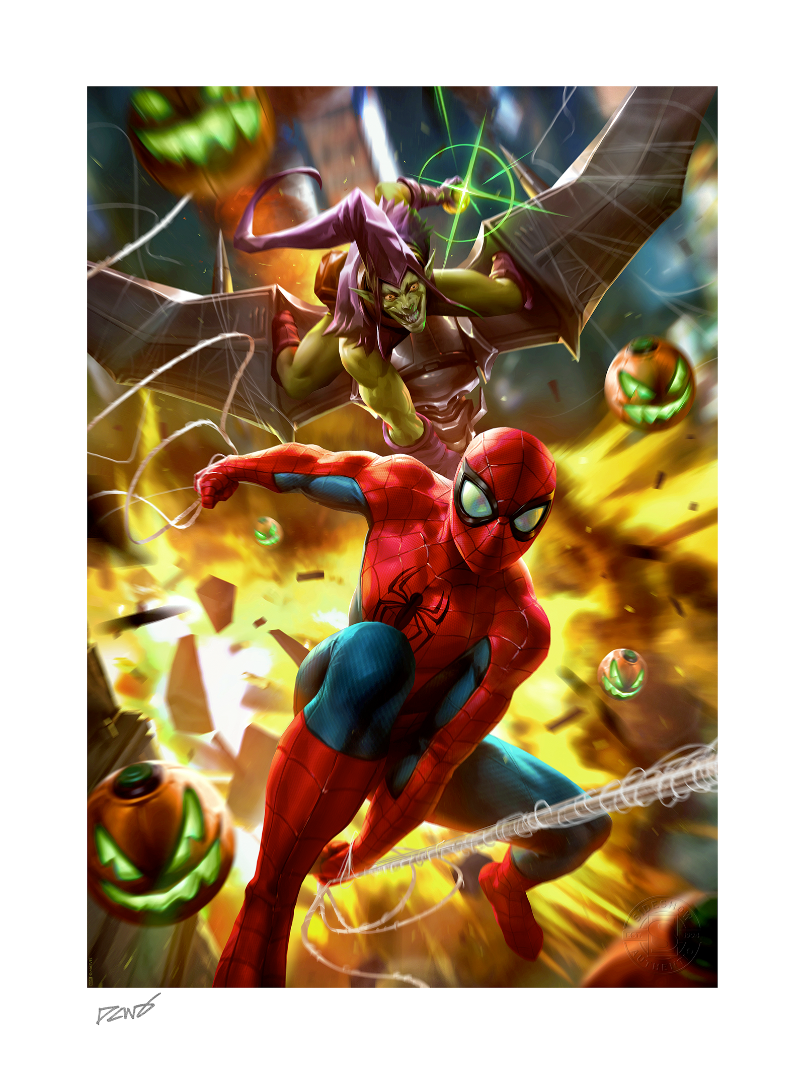 Spider-Man vs Green Goblin