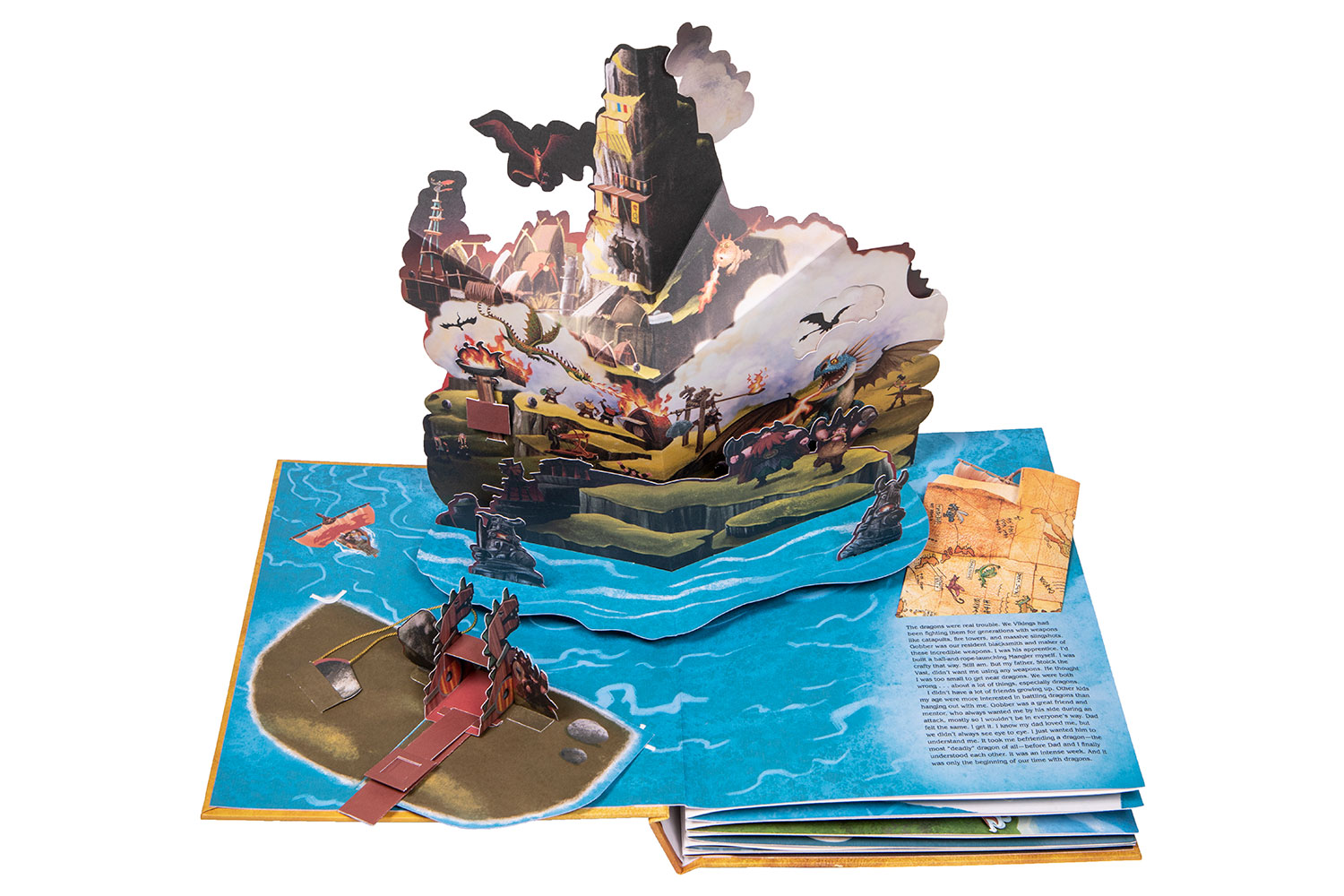 DreamWorks Dragons: Adventures with Dragons: A Pop-Up History