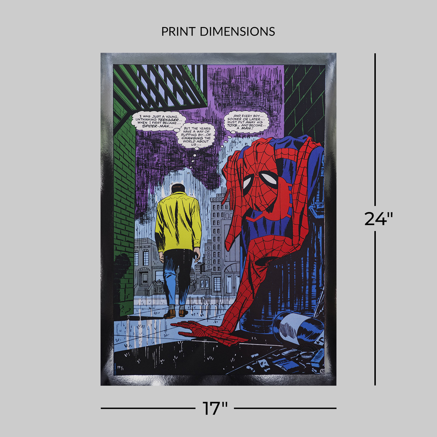 Spider-Man No More (Black Foil)