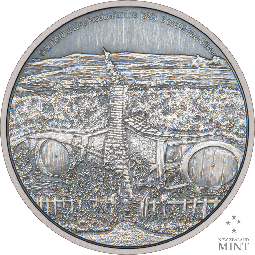 The Shire 3oz Silver Coin