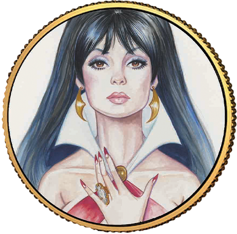 Vampirella (Holly Golightly) Gold Coin