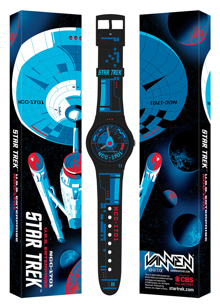 Star Trek US.S. Enterprise Black Watch