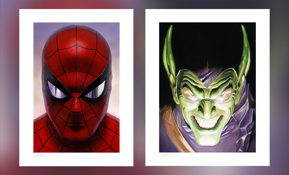 Spider-Man: Portraits of Heroism & Green Goblin: Portraits of Villainy Set