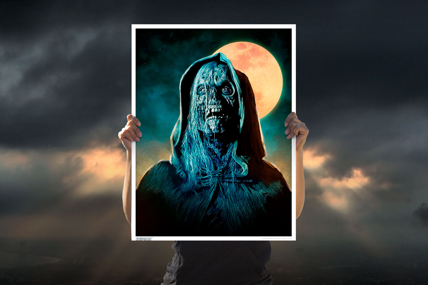 'The Creep’ Glow-In-The-Dark Portrait