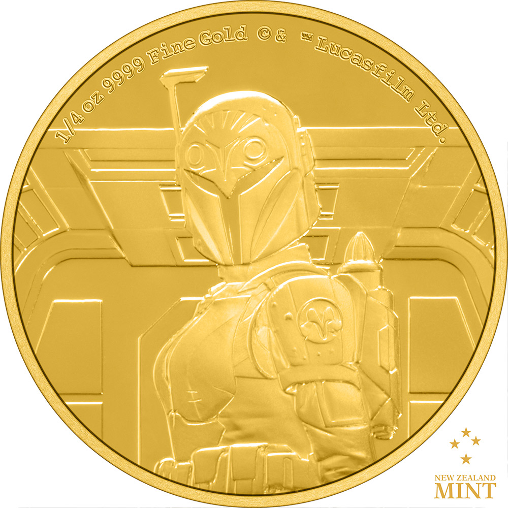 Bo-Katan Kryze ¼oz Gold Coin