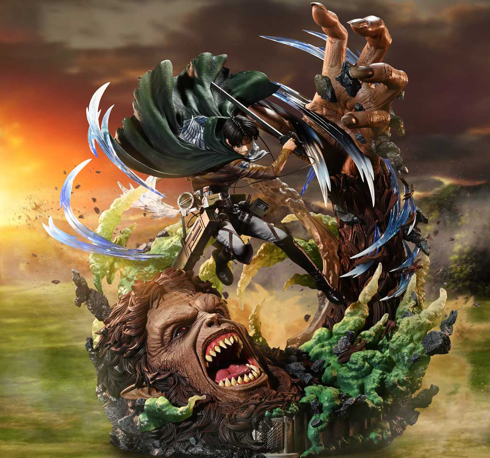 Levi vs. Beast Titan (Bonus Version)