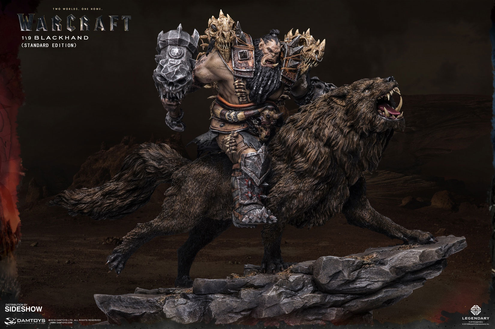 Blackhand Riding Wolf (Standard Version)