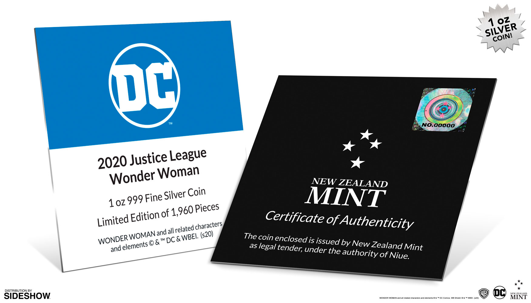 Wonder Woman Silver Coin