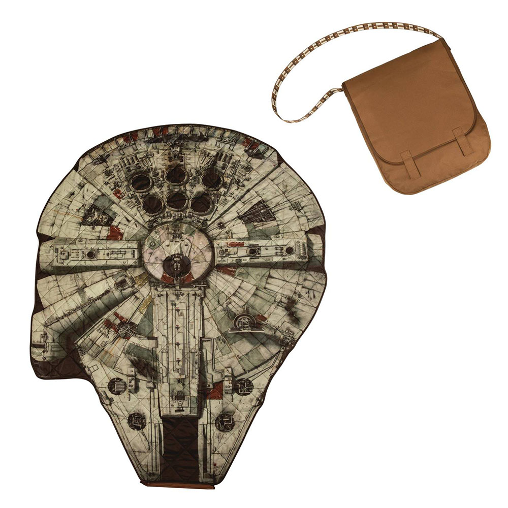 Millennium Falcon Blanket & Bag