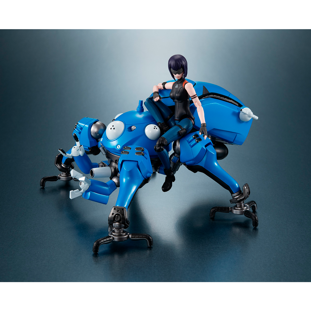 Tachikoma and Motoko Kusanagi