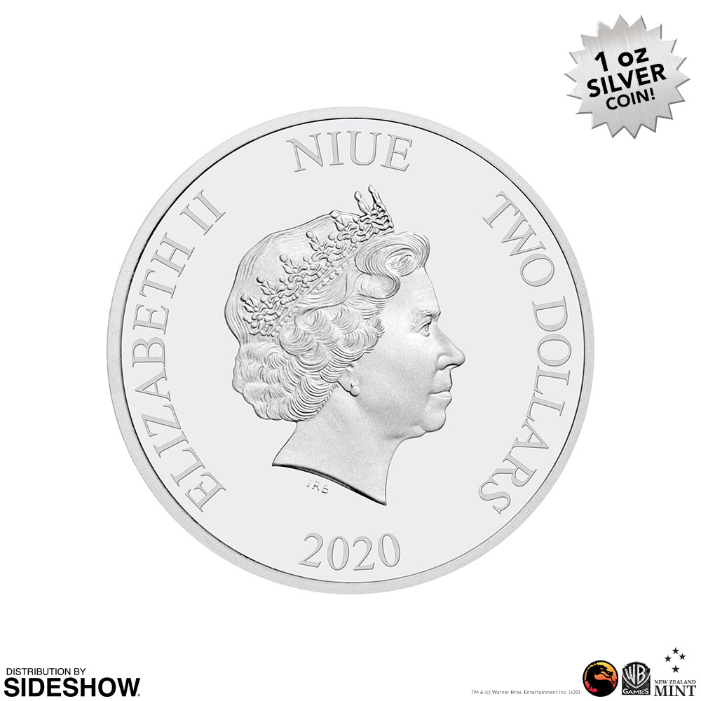 Mortal Kombat 1oz Silver Coin