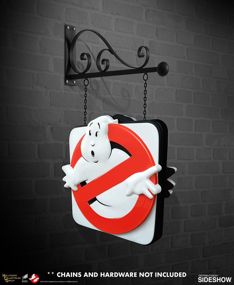 Ghostbusters Firehouse Sign