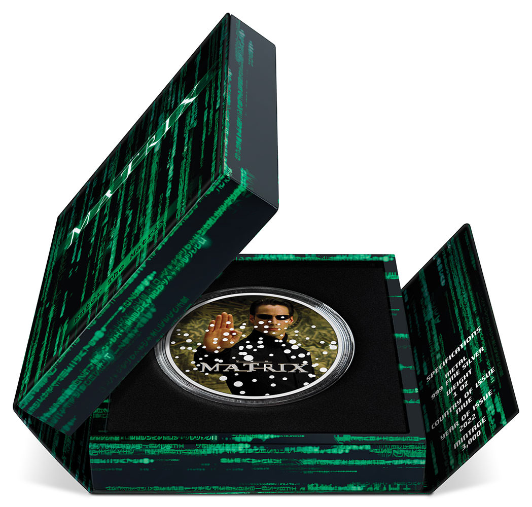 The Matrix 1oz Silver Coin