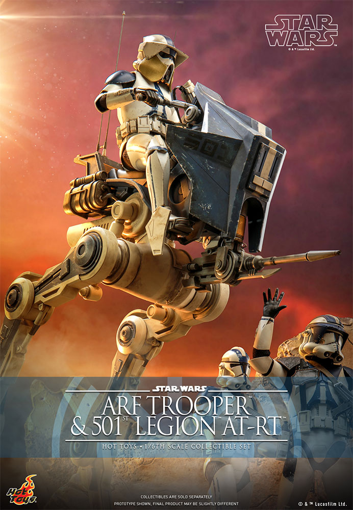 ARF Trooper and 501st Legion AT-RT