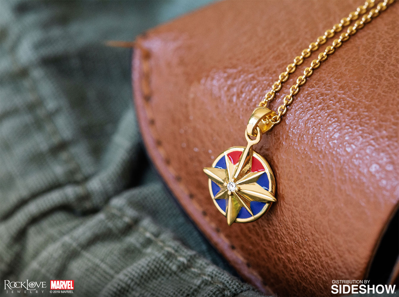 Captain Marvel Star Necklace