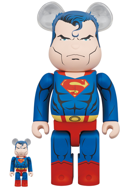 Be@rbrick Superman (Batman HUSH Version) 100％ and 400％ Set