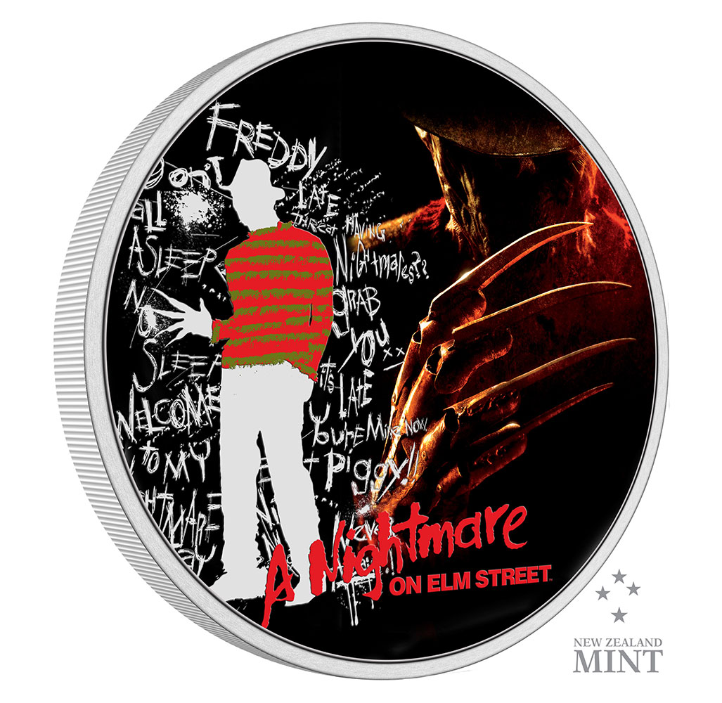 A Nightmare on Elm Street 1oz Silver Coin