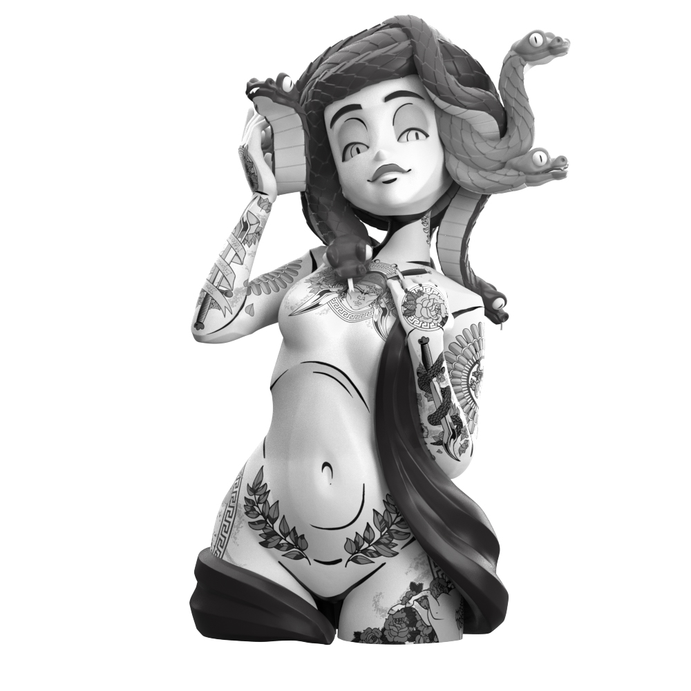 Inked Stories: Medusa (Mono Edition) ft JPK
